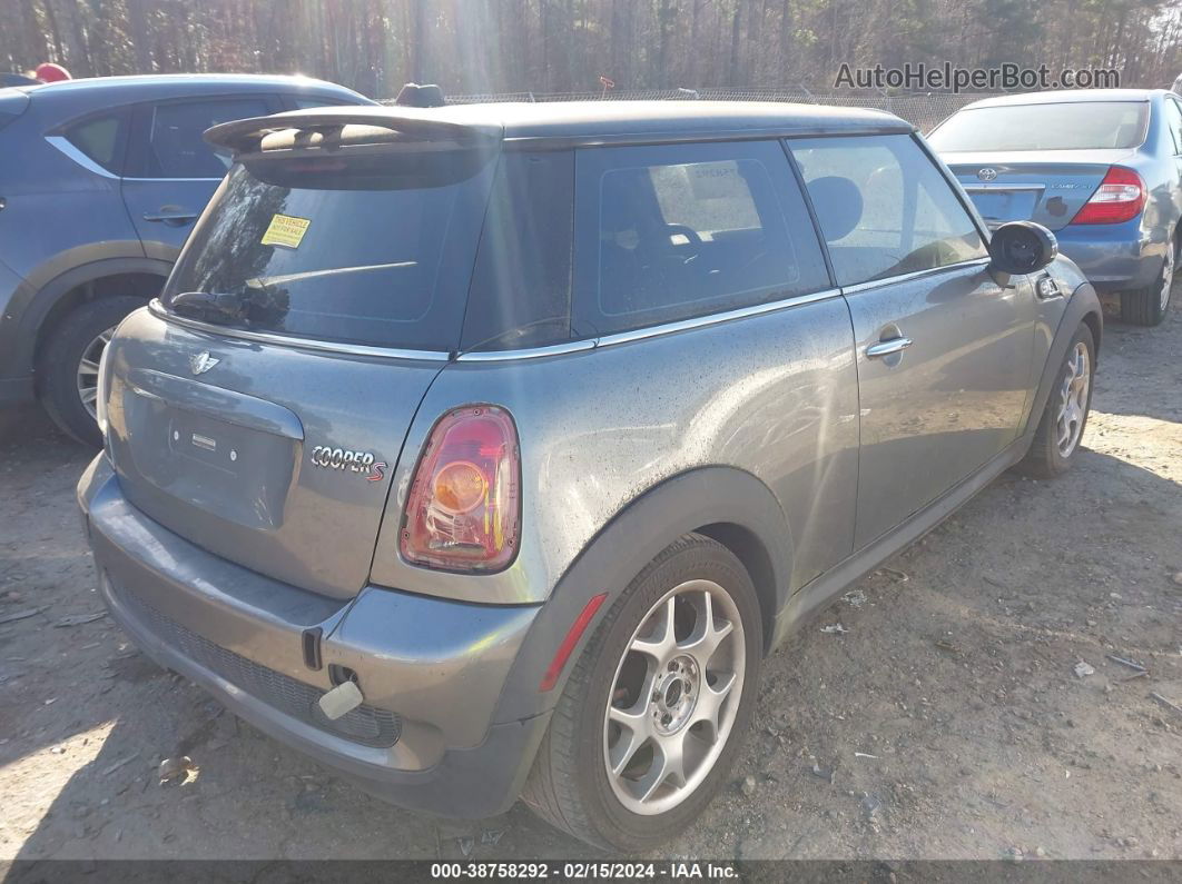 2007 Mini Cooper S   Gray vin: WMWMF73547TL86007