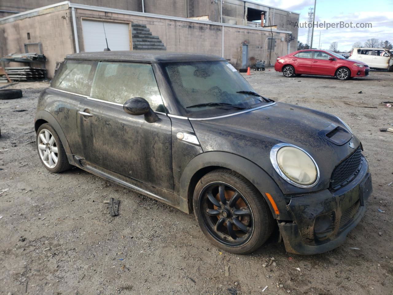 2007 Mini Cooper S Blue vin: WMWMF73547TL88114