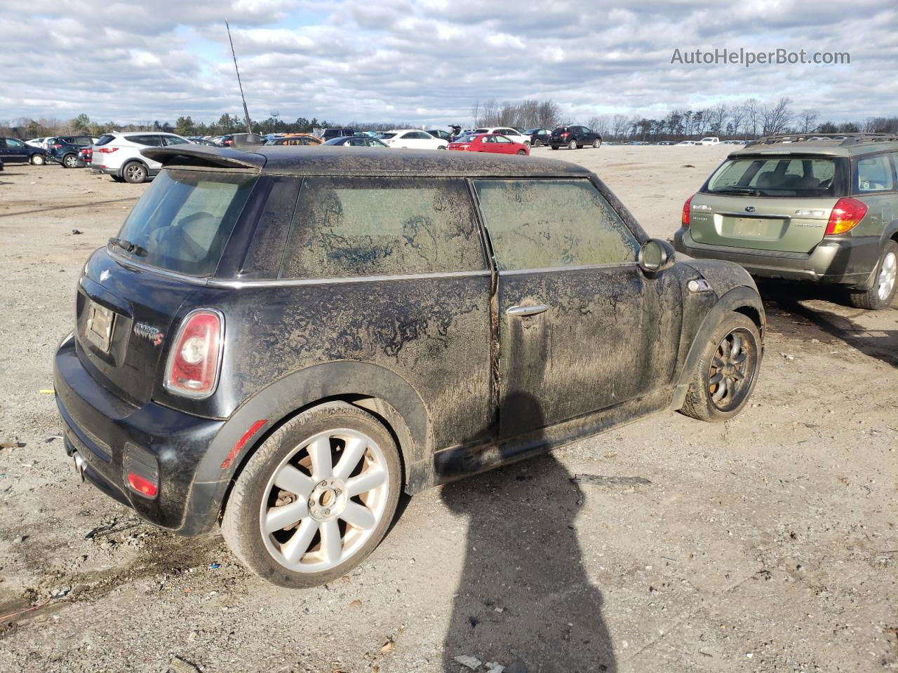 2007 Mini Cooper S Blue vin: WMWMF73547TL88114