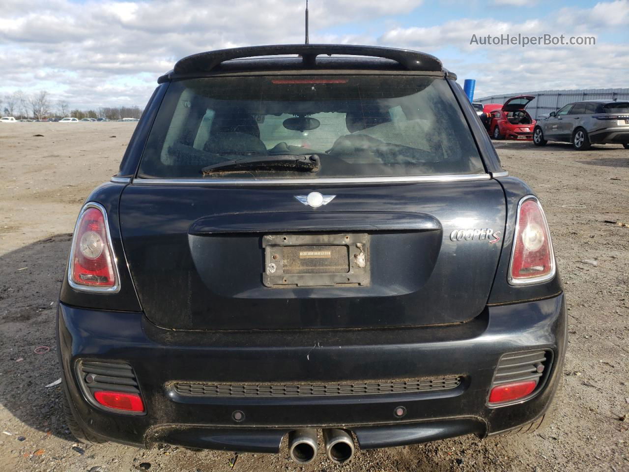 2007 Mini Cooper S Blue vin: WMWMF73547TL88114