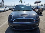 2007 Mini Cooper S Black vin: WMWMF73547TL90364