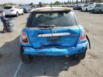 2007 Mini Cooper S Blue vin: WMWMF73577TL89564