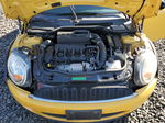 2007 Mini Cooper S Yellow vin: WMWMF73587TV30545