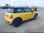 2007 Mini Cooper S   Yellow vin: WMWMF73597TL83331