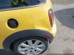 2007 Mini Cooper S   Yellow vin: WMWMF73597TL83331