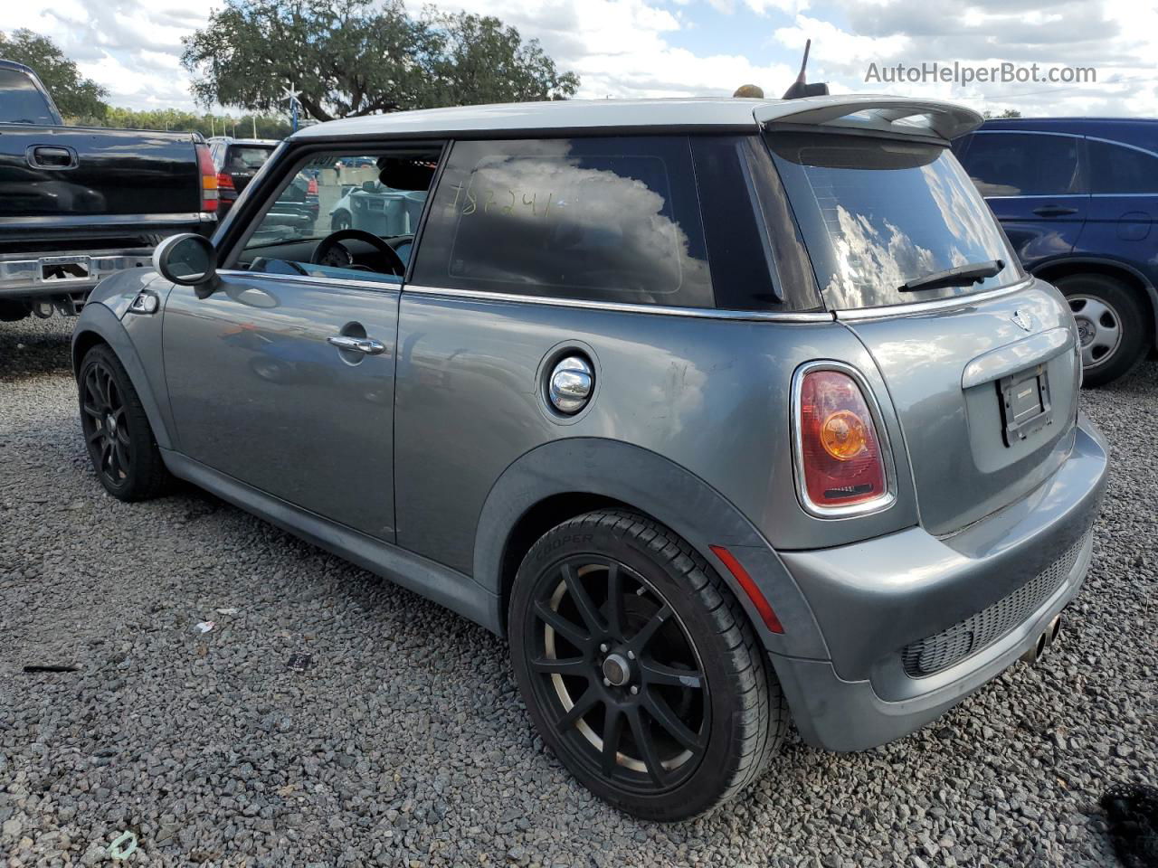 2007 Mini Cooper S Gray vin: WMWMF73597TL84396