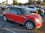 2007 Mini Cooper S Красный vin: WMWMF73597TT82809