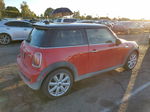 2007 Mini Cooper S Красный vin: WMWMF73597TT82809