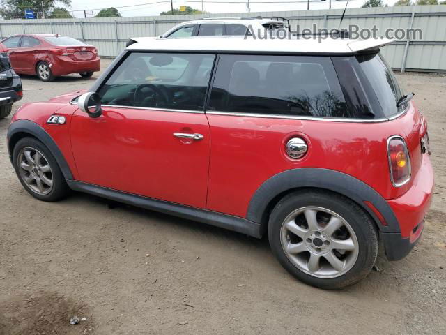 2007 Mini Cooper S Red vin: WMWMF73597TV31994