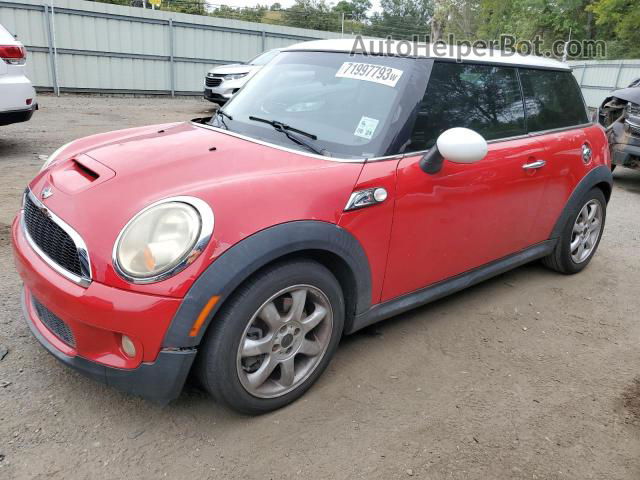 2007 Mini Cooper S Красный vin: WMWMF73597TV31994