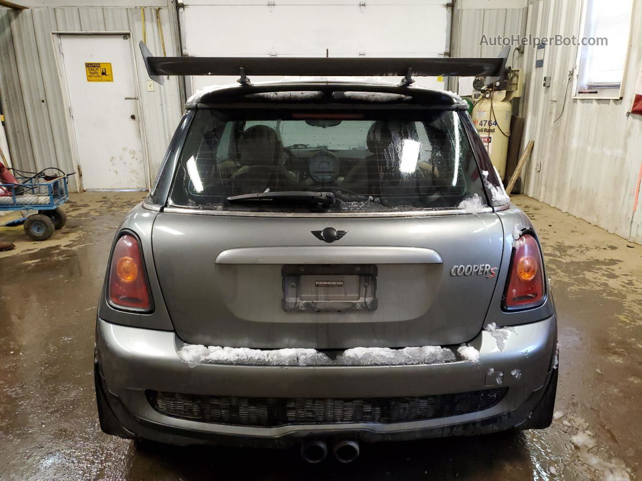 2007 Mini Cooper S Gray vin: WMWMF735X7TL87890