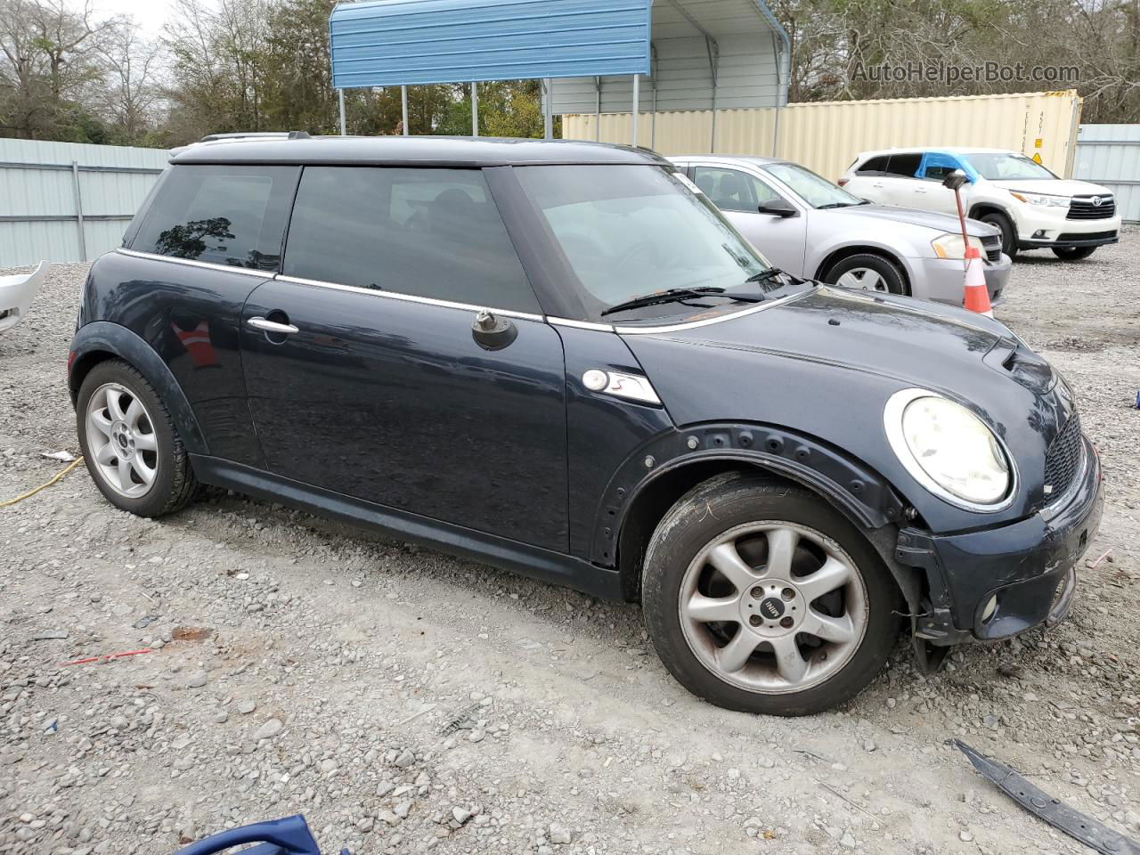 2007 Mini Cooper S Charcoal vin: WMWMF735X7TL88750