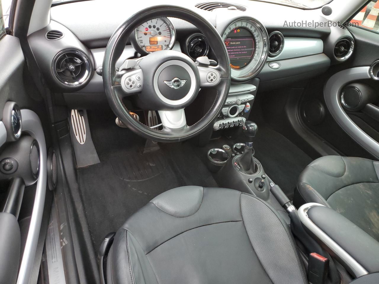 2007 Mini Cooper S Charcoal vin: WMWMF735X7TL88750