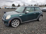 2007 Mini Cooper S Green vin: WMWMF735X7TL89851