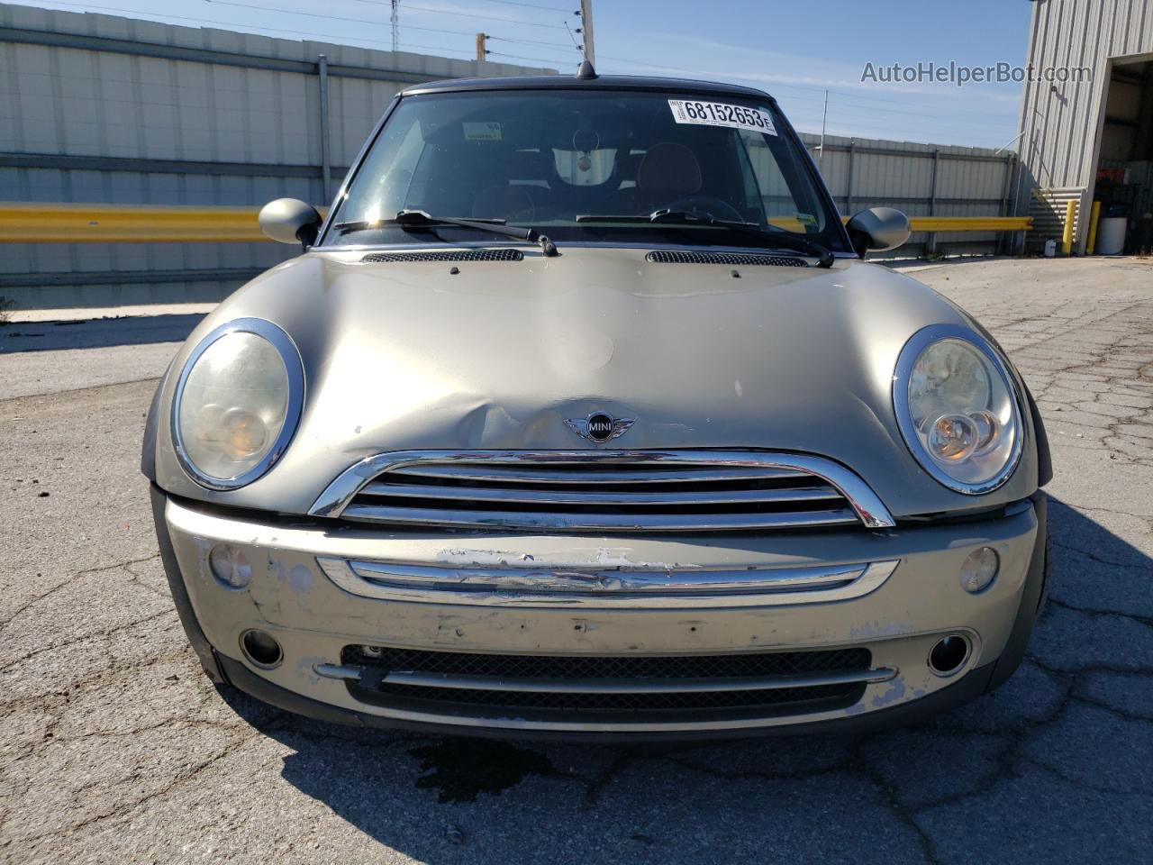 2007 Mini Cooper  Gray vin: WMWRF33507TG17163