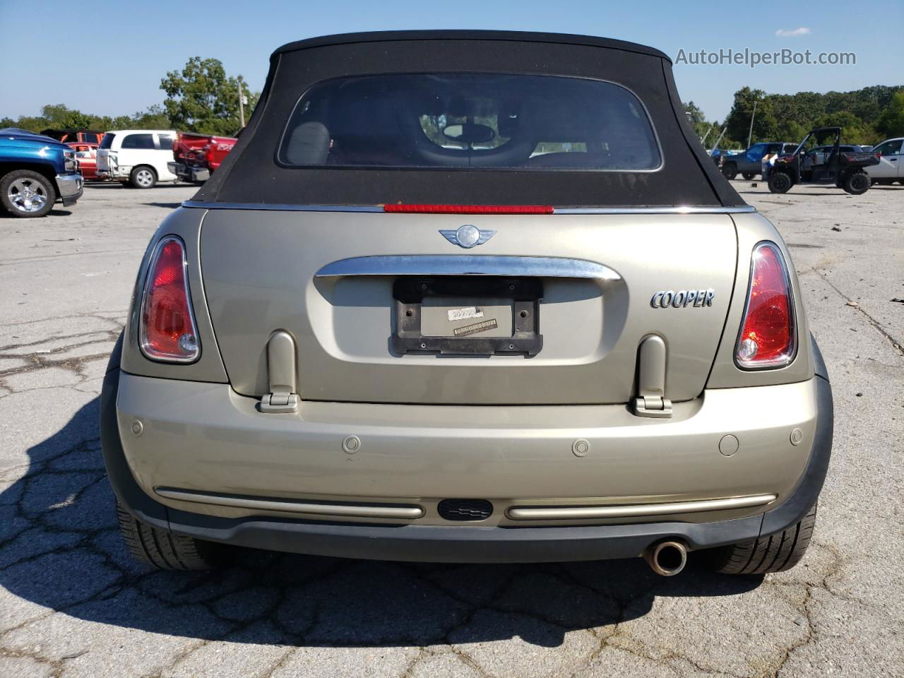 2007 Mini Cooper  Gray vin: WMWRF33507TG17163