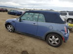 2007 Mini Cooper  Blue vin: WMWRF33517TF66322