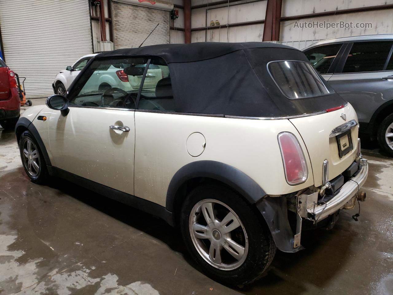 2007 Mini Cooper  Cream vin: WMWRF33517TG16975