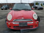 2007 Mini Cooper  Red vin: WMWRF33527TF67155