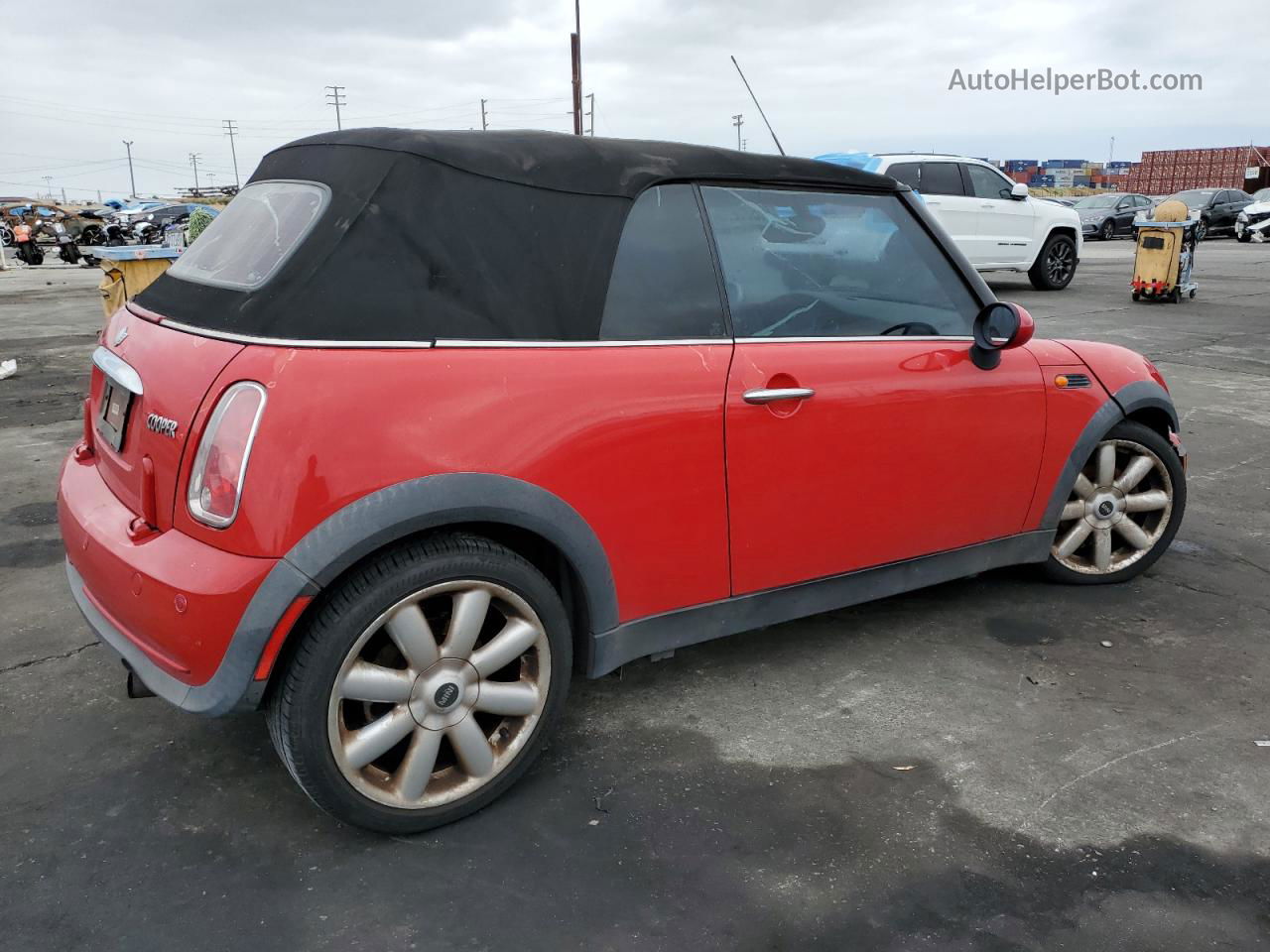 2007 Mini Cooper  Red vin: WMWRF33527TF67155