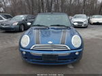 2007 Mini Cooper   Blue vin: WMWRF33567TG17524