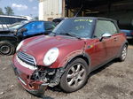 2007 Mini Cooper  Бордовый vin: WMWRF33597TG17808