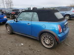 2007 Mini Cooper S Синий vin: WMWRH33527TL94289