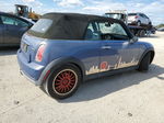 2007 Mini Cooper S Blue vin: WMWRH33537TL95662