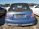 2007 Mini Cooper S Blue vin: WMWRH33537TL95662