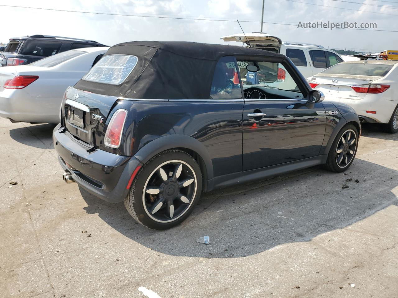 2007 Mini Cooper S Charcoal vin: WMWRH33547TL94648