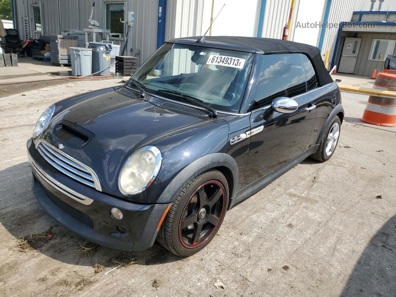 2007 Mini Cooper S Charcoal vin: WMWRH33547TL94648