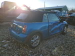 2007 Mini Cooper S Blue vin: WMWRH33557TL95016