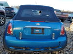 2007 Mini Cooper S Blue vin: WMWRH33557TL95016