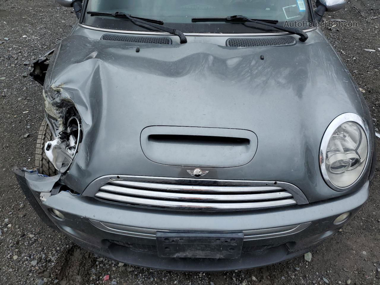 2007 Mini Cooper S Gray vin: WMWRH335X7TJ44430