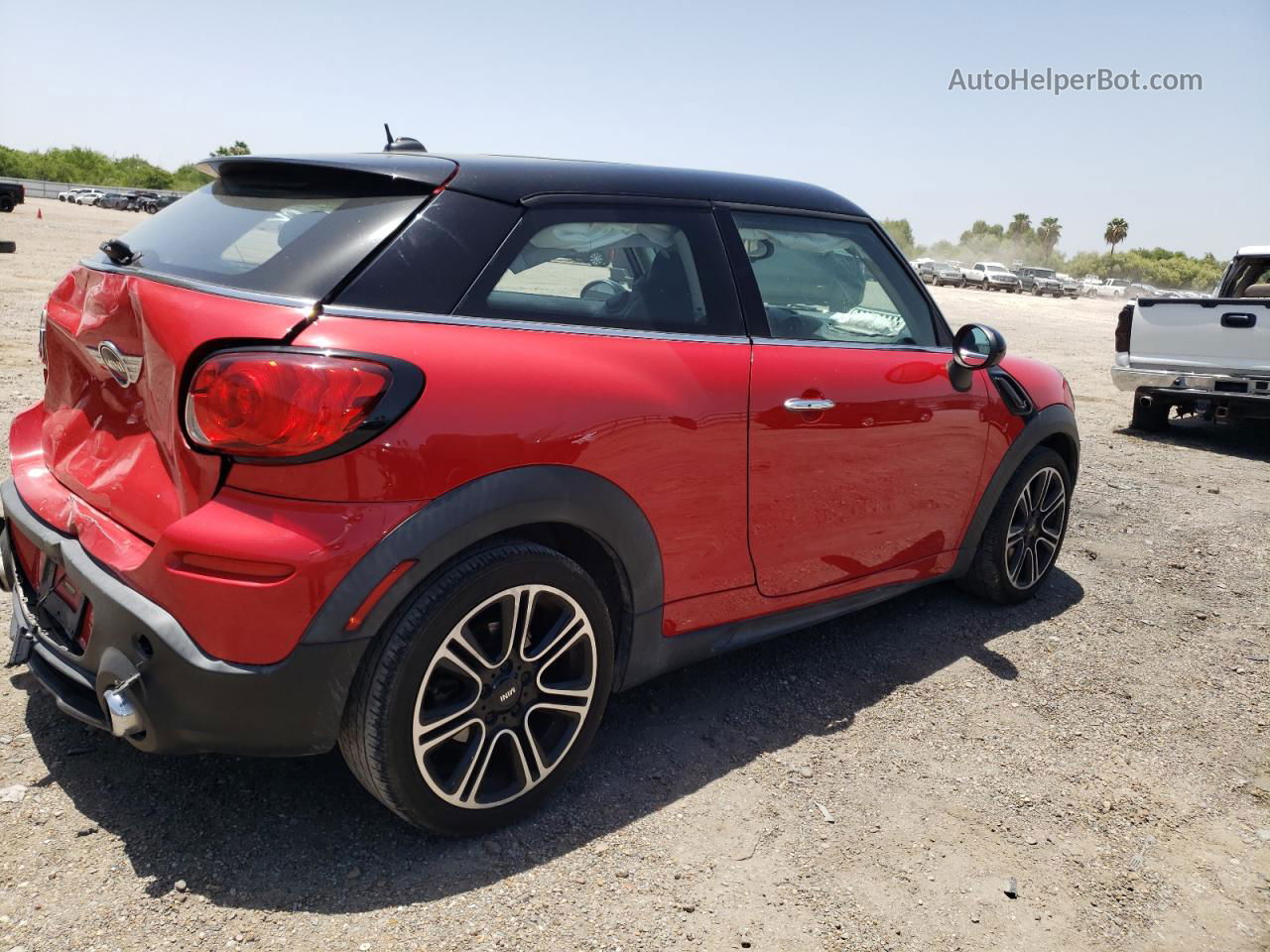 2015 Mini Cooper S Paceman Red vin: WMWSS5C53FWT84446