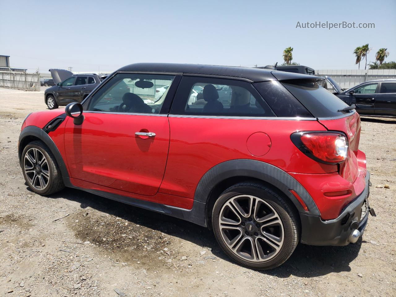 2015 Mini Cooper S Paceman Red vin: WMWSS5C53FWT84446