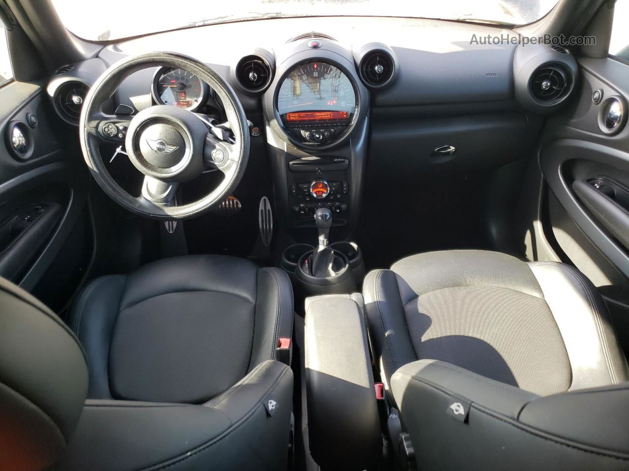 2015 Mini Cooper S Paceman Black vin: WMWSS5C59FWT84418