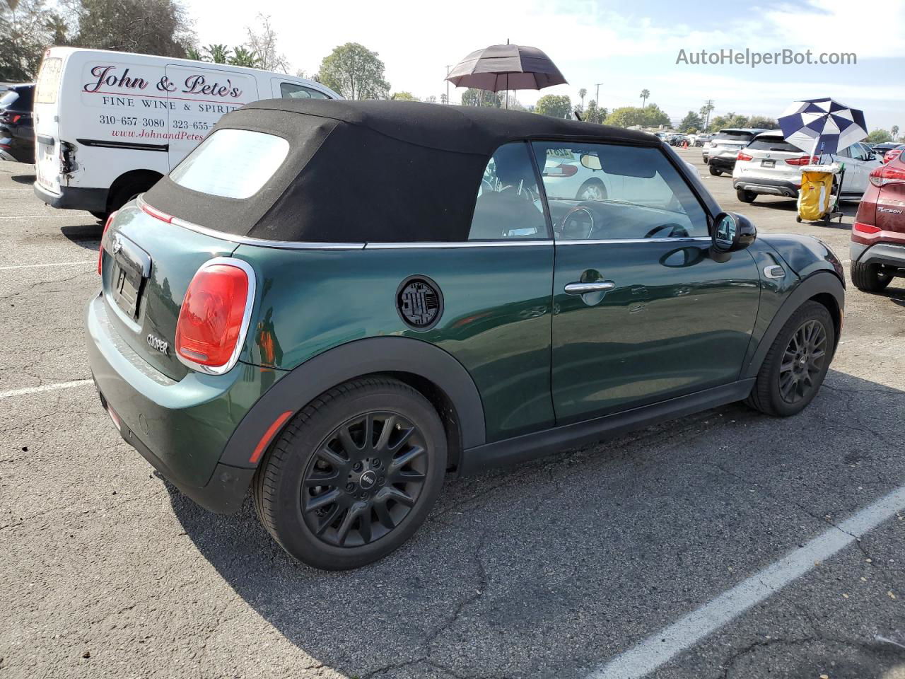 2018 Mini Cooper  Green vin: WMWWG5C50J3D00888