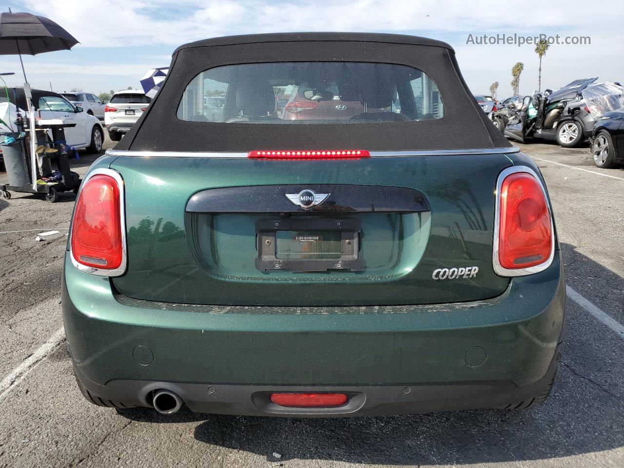 2018 Mini Cooper  Green vin: WMWWG5C50J3D00888