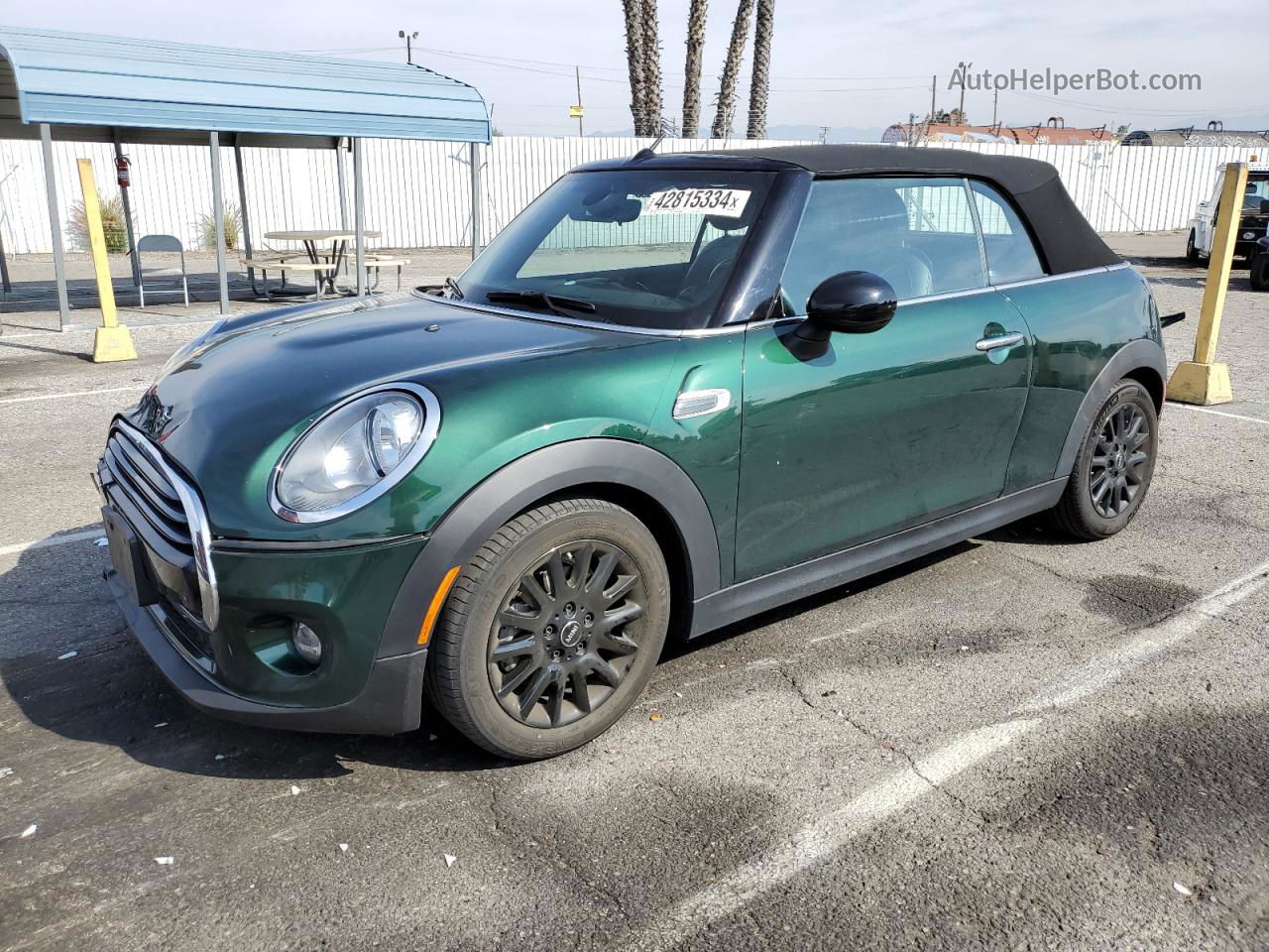 2018 Mini Cooper  Green vin: WMWWG5C50J3D00888