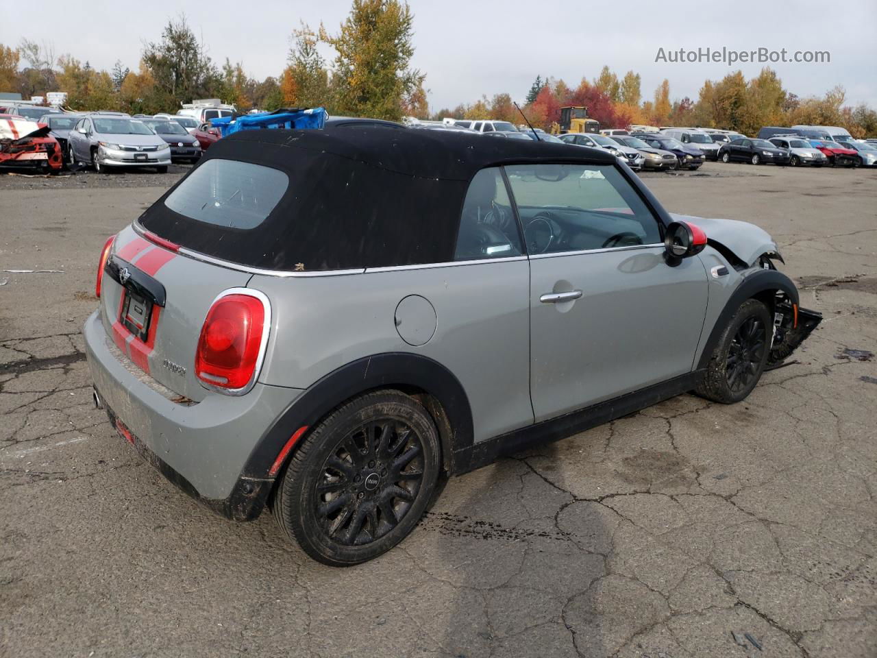 2018 Mini Cooper  Gray vin: WMWWG5C50J3D01281