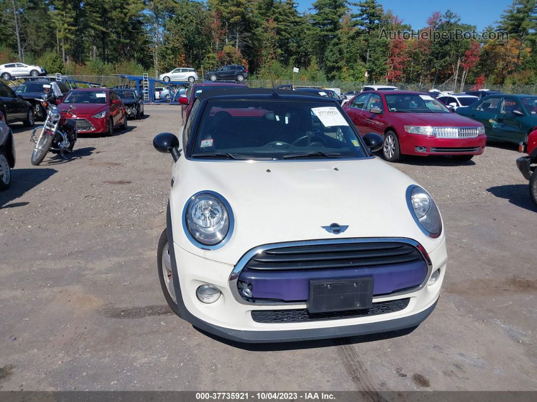 2018 Mini Convertible Cooper Cream vin: WMWWG5C58J3D00394