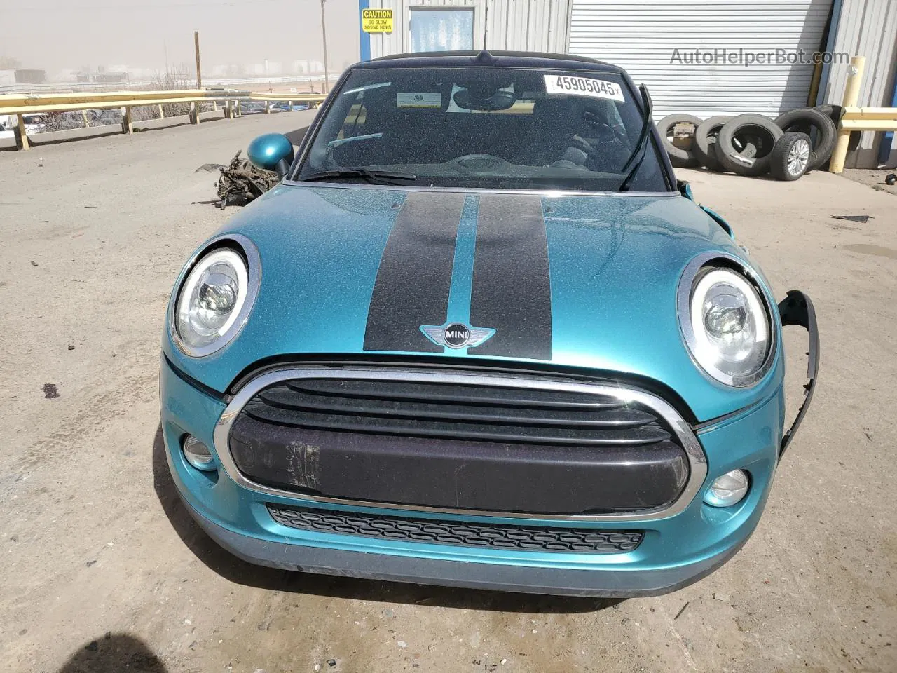 2018 Mini Cooper  Teal vin: WMWWG5C5XJ3D00672