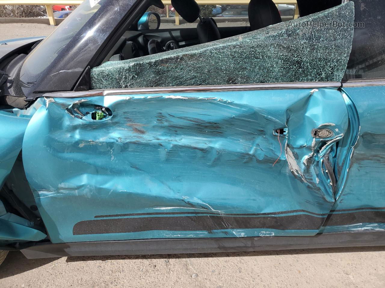 2018 Mini Cooper  Teal vin: WMWWG5C5XJ3D00672