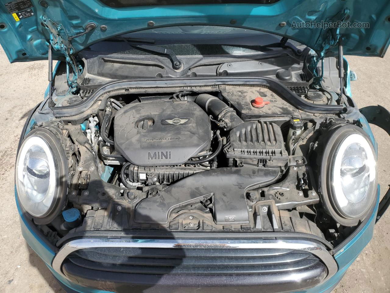2018 Mini Cooper  Teal vin: WMWWG5C5XJ3D00672