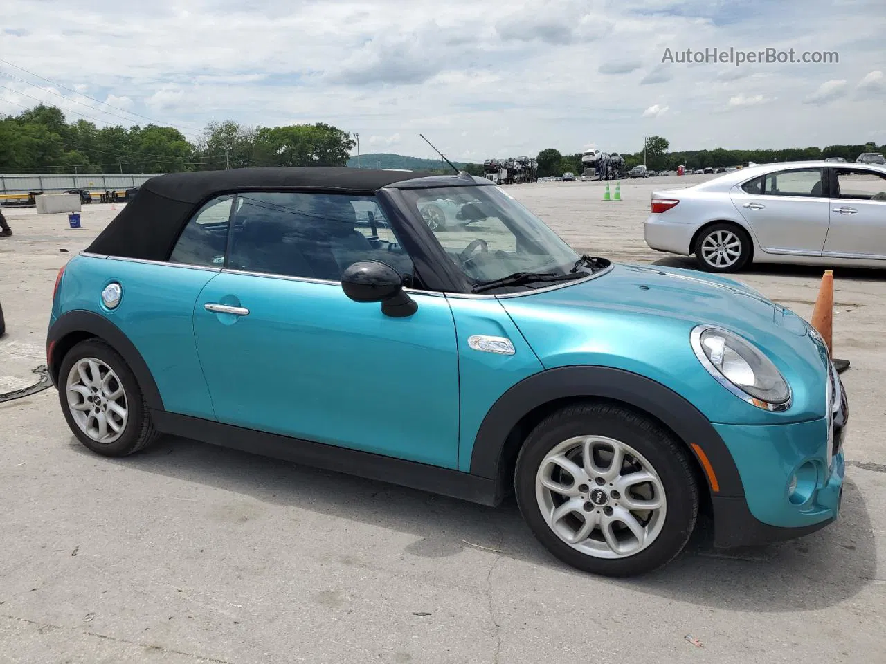 2018 Mini Cooper S Teal vin: WMWWG9C50J3D22560