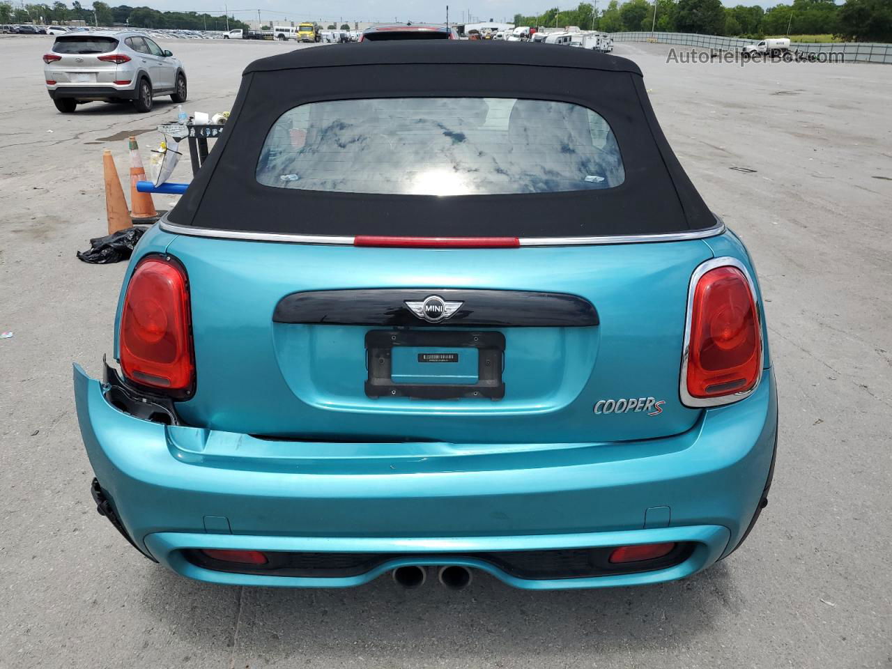 2018 Mini Cooper S Teal vin: WMWWG9C50J3D22560