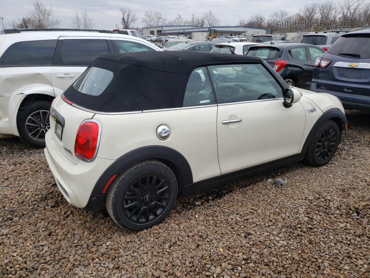 2018 Mini Cooper S Белый vin: WMWWG9C50J3E38664