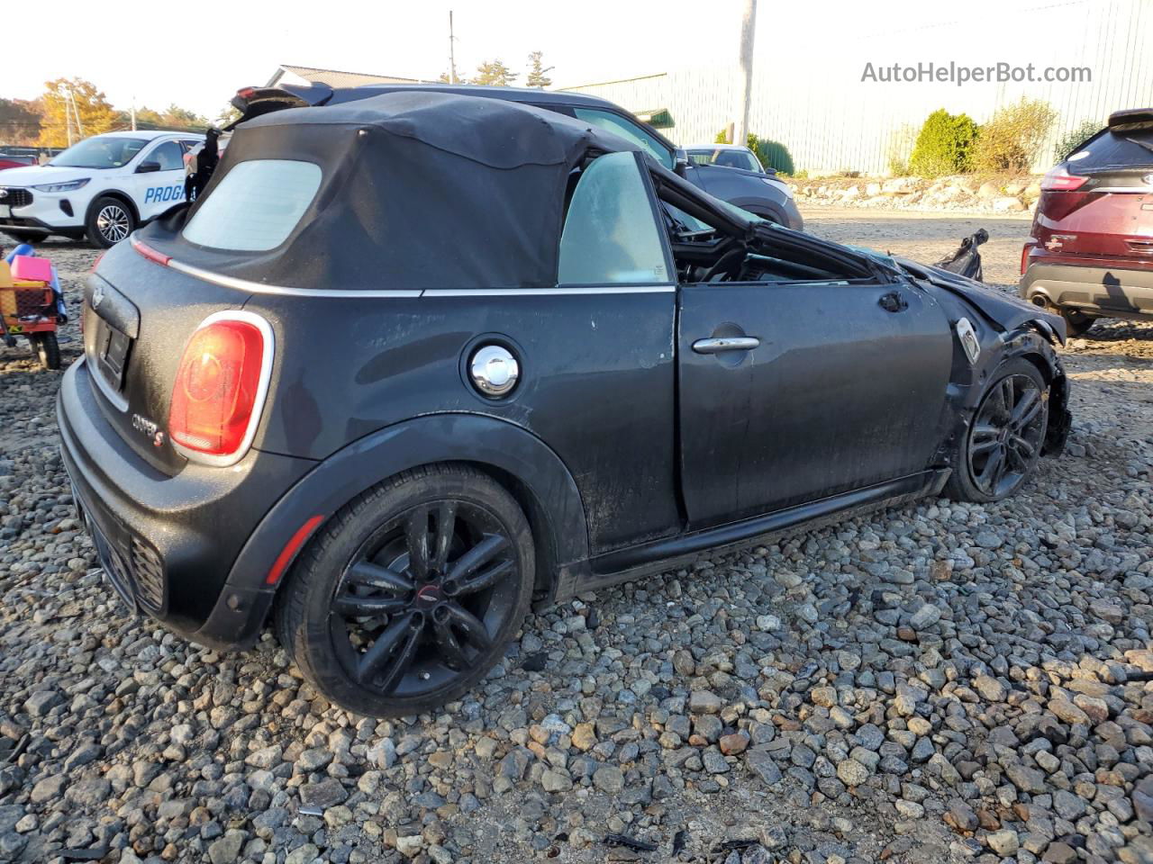 2018 Mini Cooper S Black vin: WMWWG9C51J3D22597