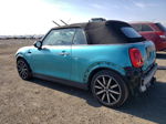 2018 Mini Cooper S Turquoise vin: WMWWG9C52J3E38987